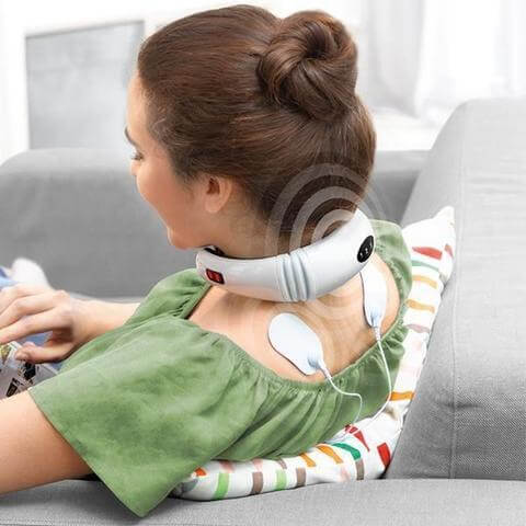 Electric Pulse Back and Neck Massager